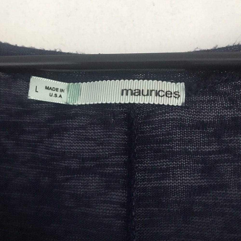 Size large Maurice’s high low top